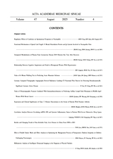 中国医学科学院学报2025年8月第4期