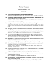 Animal Diseases2025年6月第2期