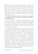 CHINA INTERNATIONAL STUDIES（英文版）2025年2月第1期