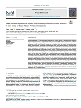 鸟类学研究·英文2025年3月第1期